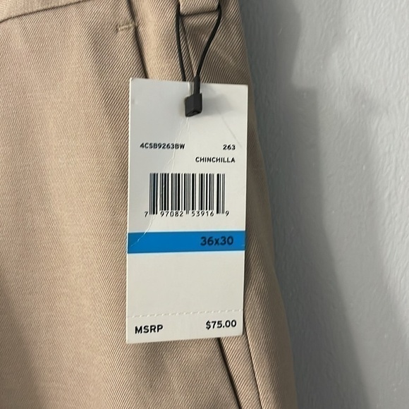 MEN’S Perry Ellis portfolio travel luxe 36 x 30 bundle of two pair NWT - Picture 2 of 8